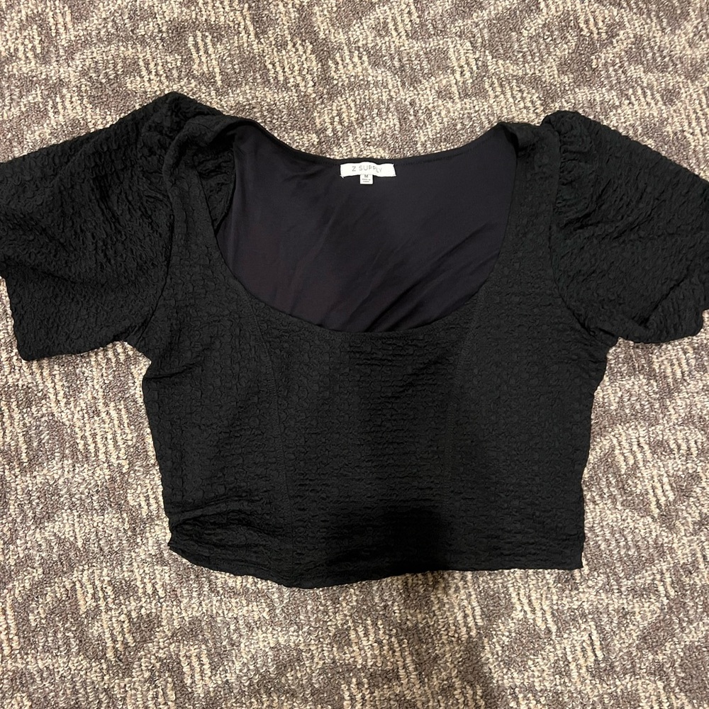 Elegant Black Women's Top